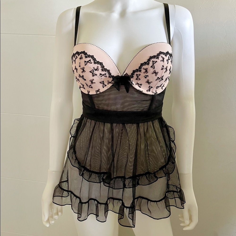 36C VS Victoria’s Secret Sexy Maid Costume dress - Picture 11 of 15